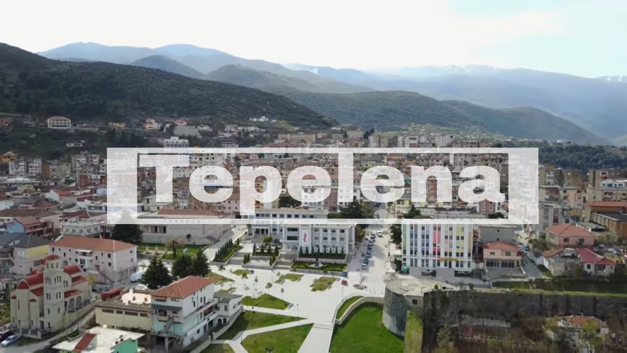 Drone Tepelena, Albania | Albania Castle | Vjosa River | Gjirokastër County