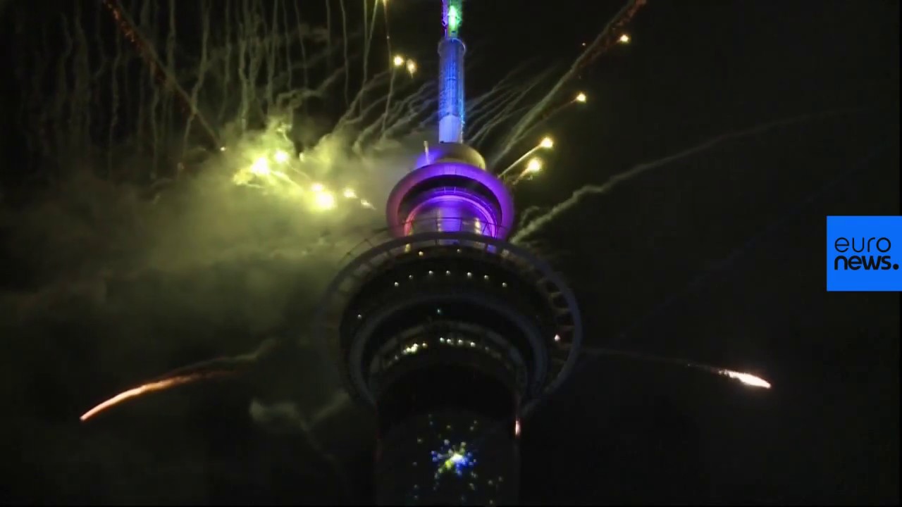 Happy New Year New Zealand! Auckland welcomes in 2019 in festive style