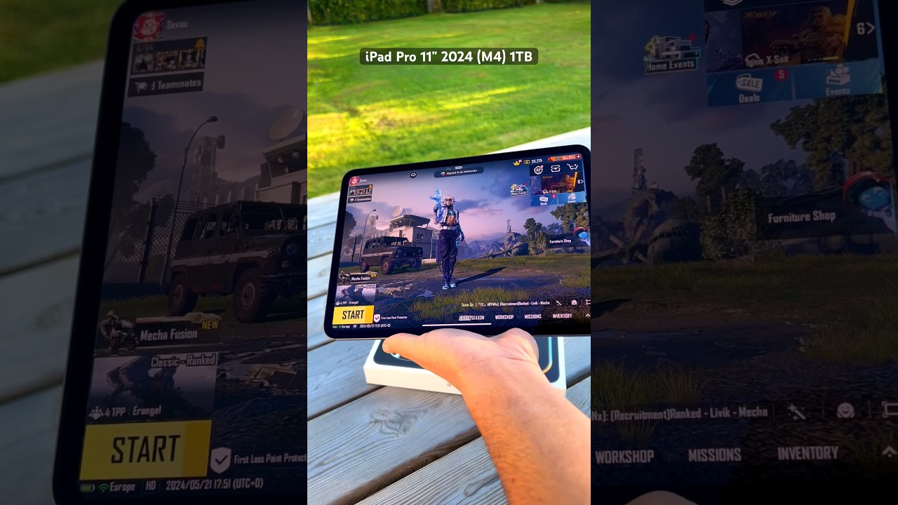 Got a new 1TB iPad Pro 11&rdquo; 2024 (M4)🤯 #Sevou #Levinho #bgmi #pubgm #pubgmobile