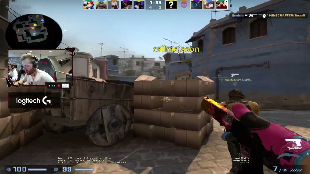 NIKO Stream | FPL | DE_MIRAGE