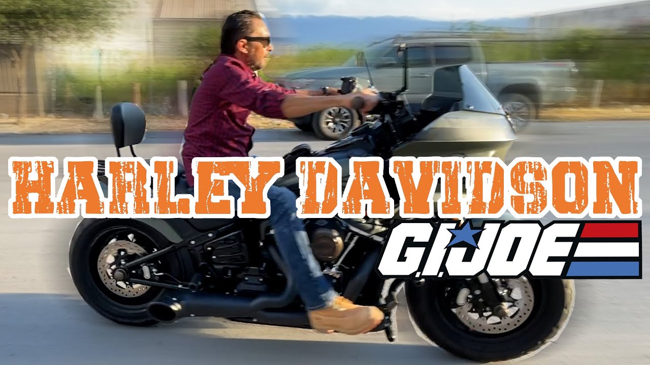LA HARLEY DAVIDSON CUSTOM DE G.I.JOE