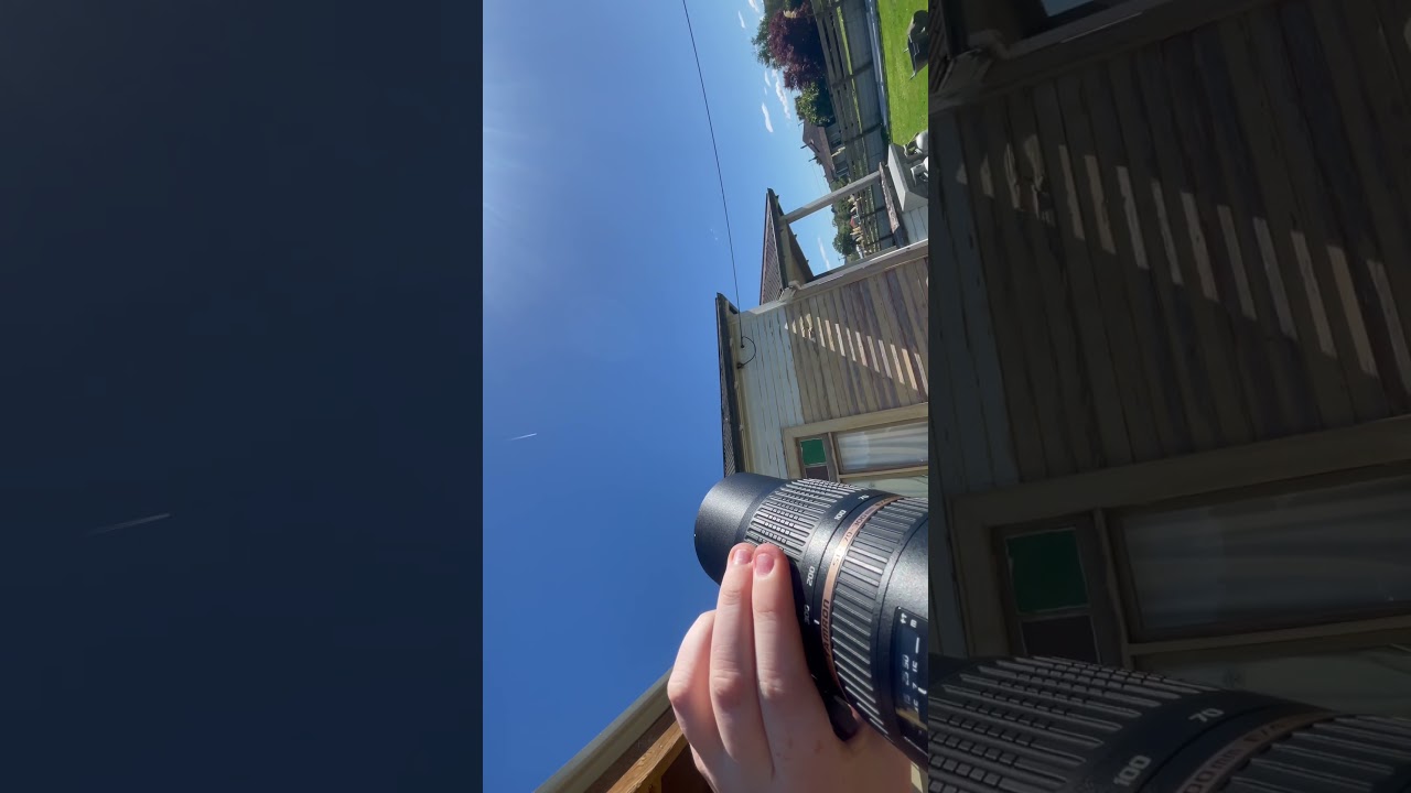 Contrail spotting on a nice day #contrails #planespotting