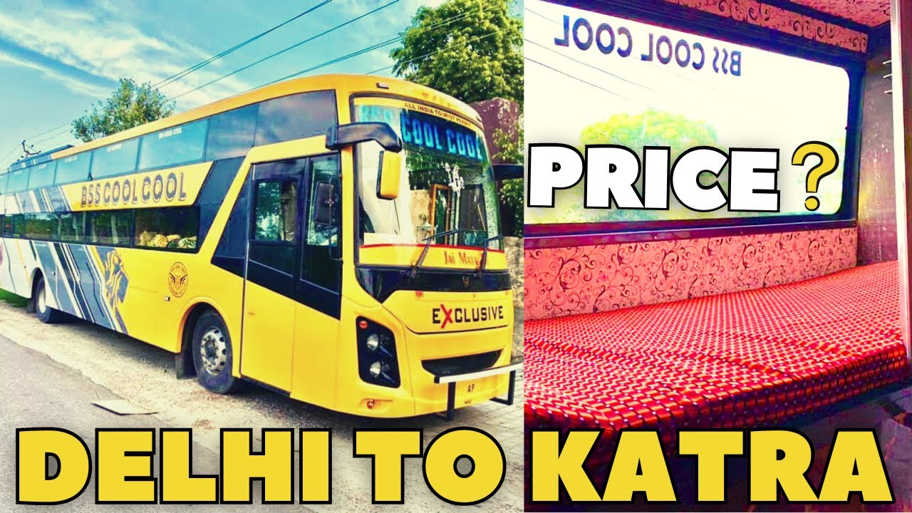 Delhi to Katra by Bus | Shri Mata Vaishno Devi Yatra EP 01