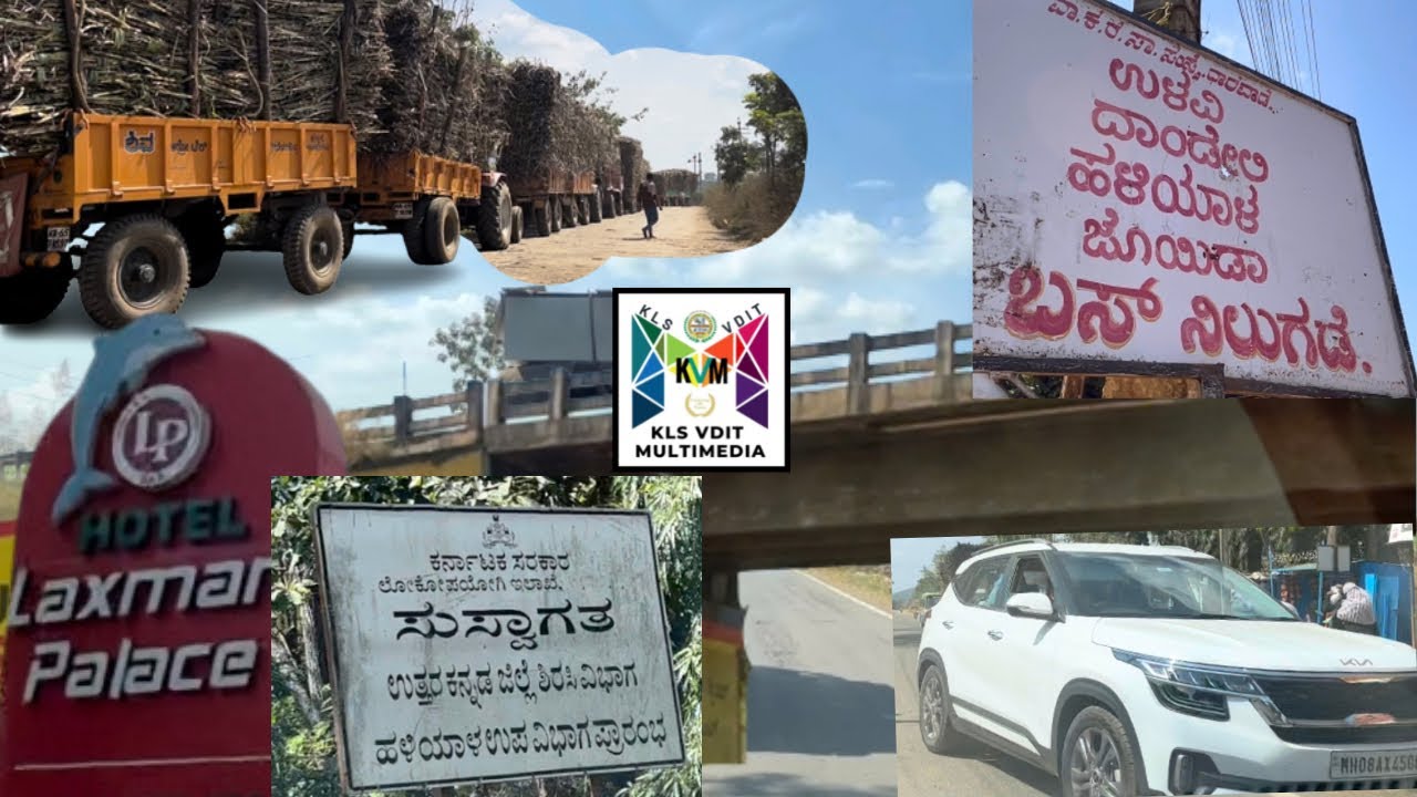 Dharwad to Haliyal KLS VDIT | HD Journey Video