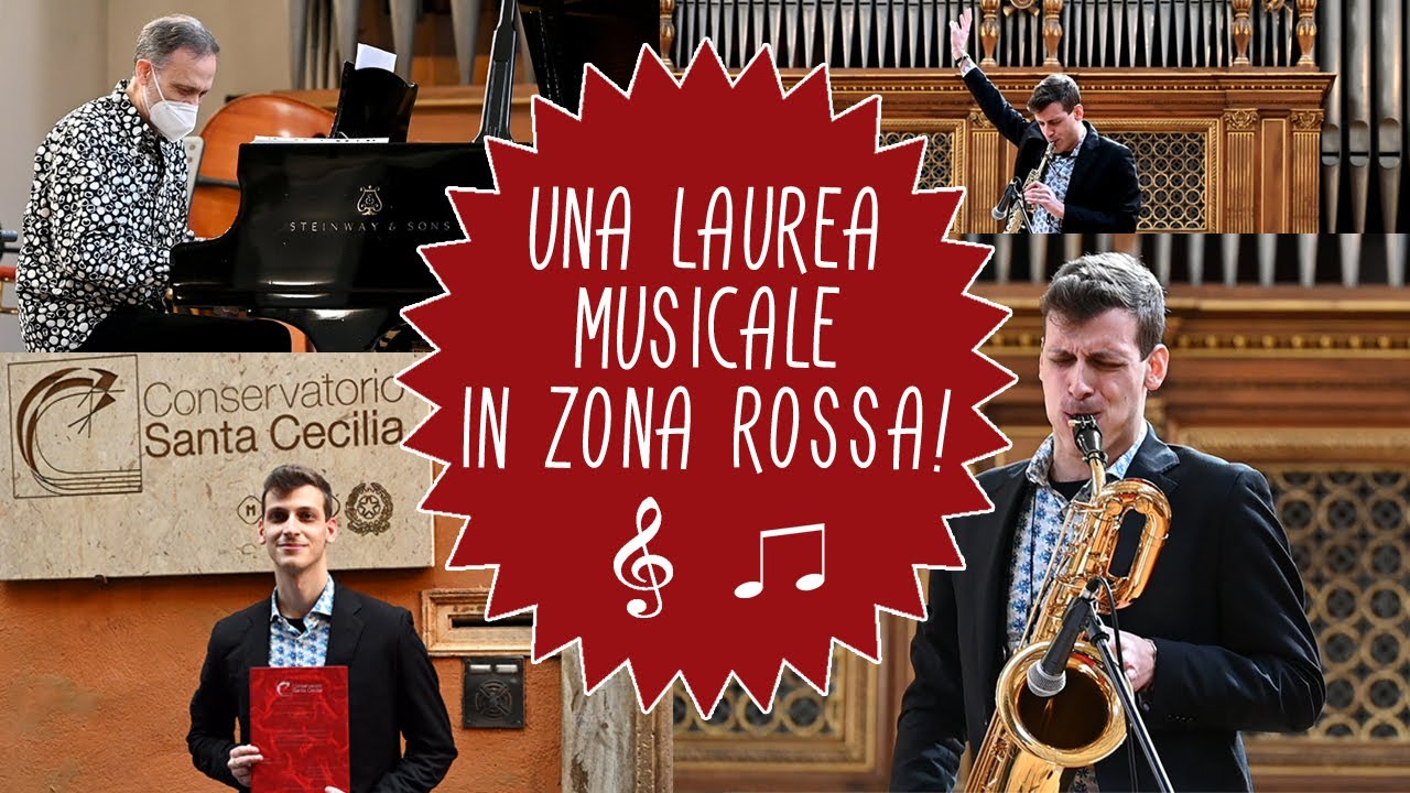 🎓 UNA LAUREA MUSICALE IN ZONA ROSSA! 🎷 Saxofono Jazz II livello - Marzo 2021