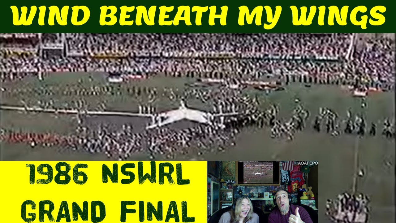 Couple Reaction - John Farnham - Wind Beneath My Wings @ the 1986 NRL (NSWRL) | Angie & Rollen