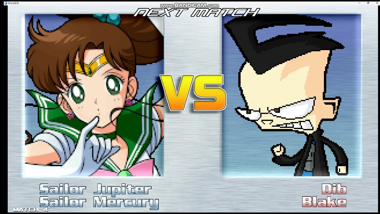 Jupiter And Mercury Team Arcade | Sailor Moon | M.U.G.E.N (Read Description)