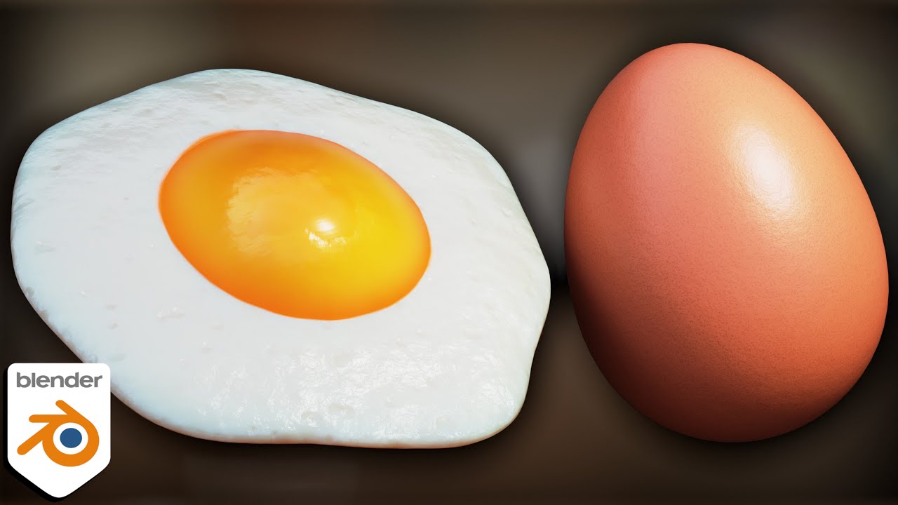 Procedural Egg Materials 🍳 🥚 (Blender Tutorial)