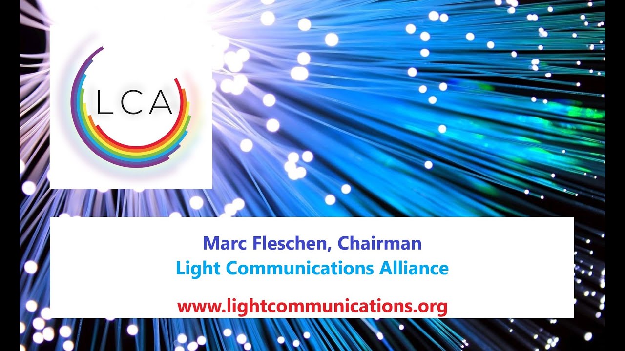 Interview with Marc Fleschen, Chairman, Light Communications Alliance about Li-Fi and more