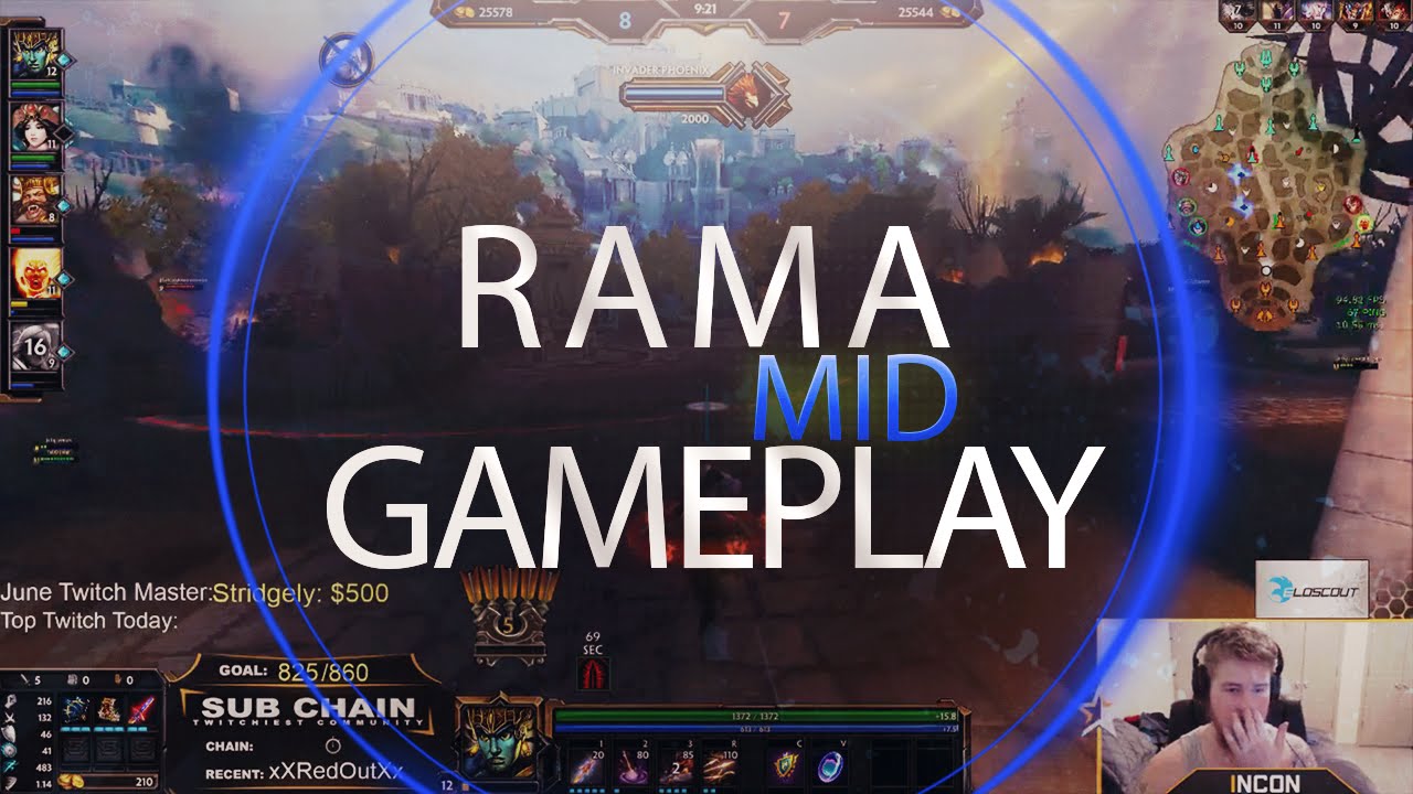 RAMA GAME: WE WILL NOT MISS GOLDEN BOW - Incon - Smite