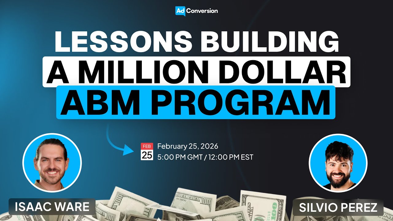 Lessons Building a Million Dollar ABM Program