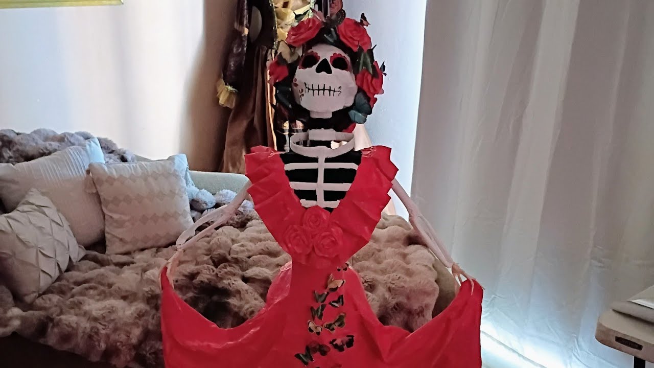 Cómo Hacer Una Catrina Grande
