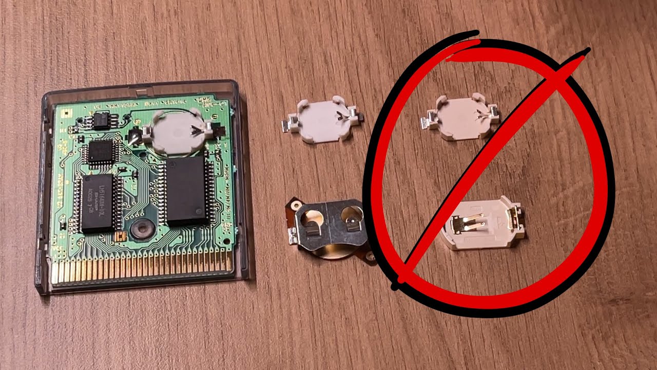 Installing Battery Holders in Game Boy / Game Boy Color Games (Tutorial)