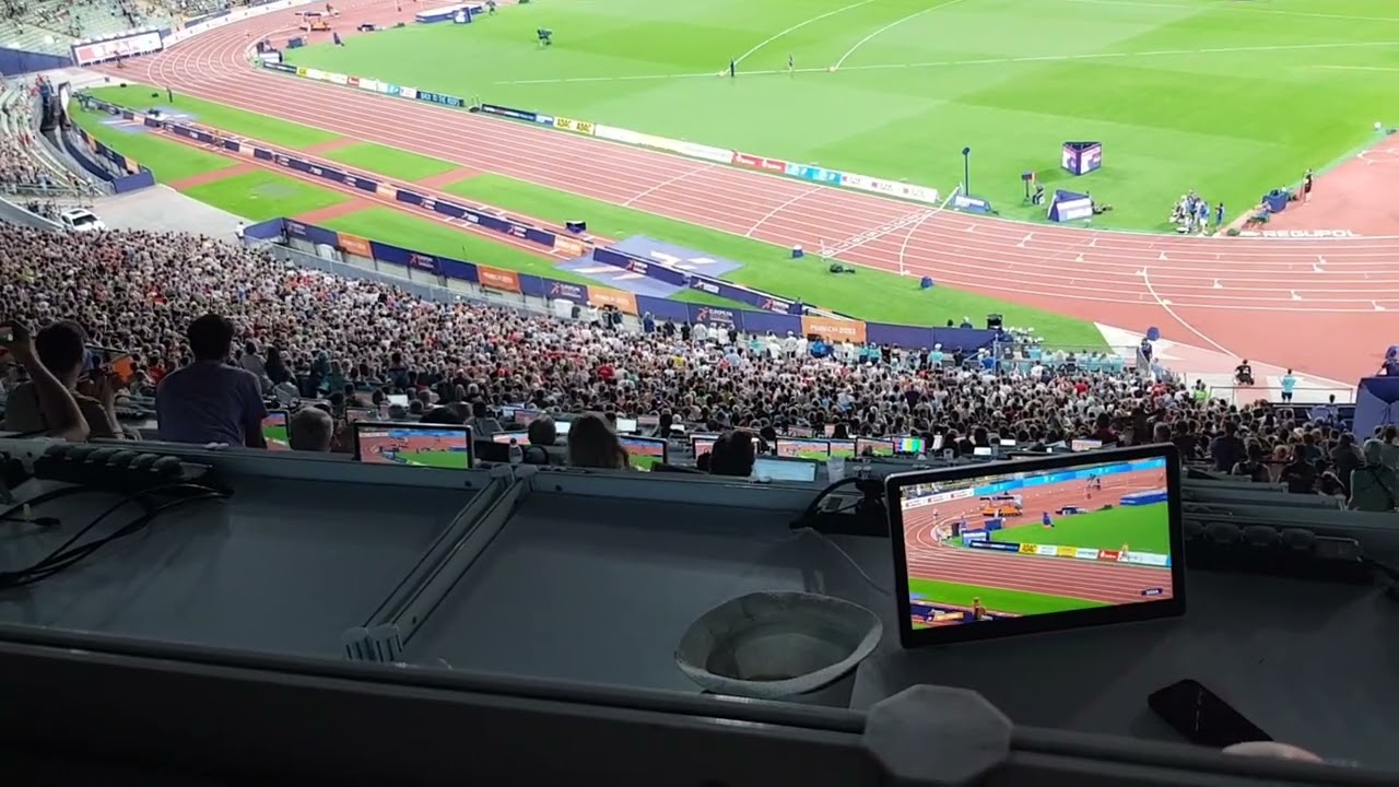 Niklas Kaul wird 10-Kampf-Europameister im abschließenden 1500m Lauf