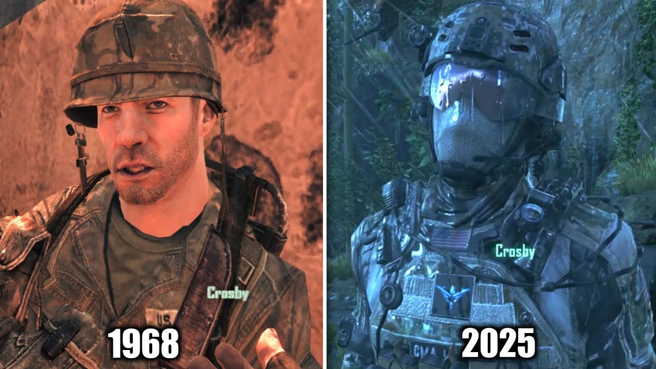 СЕМЬЯ КРОСБИ служит в армии США с 1968 года в Call Of Duty: Black Ops Universe...