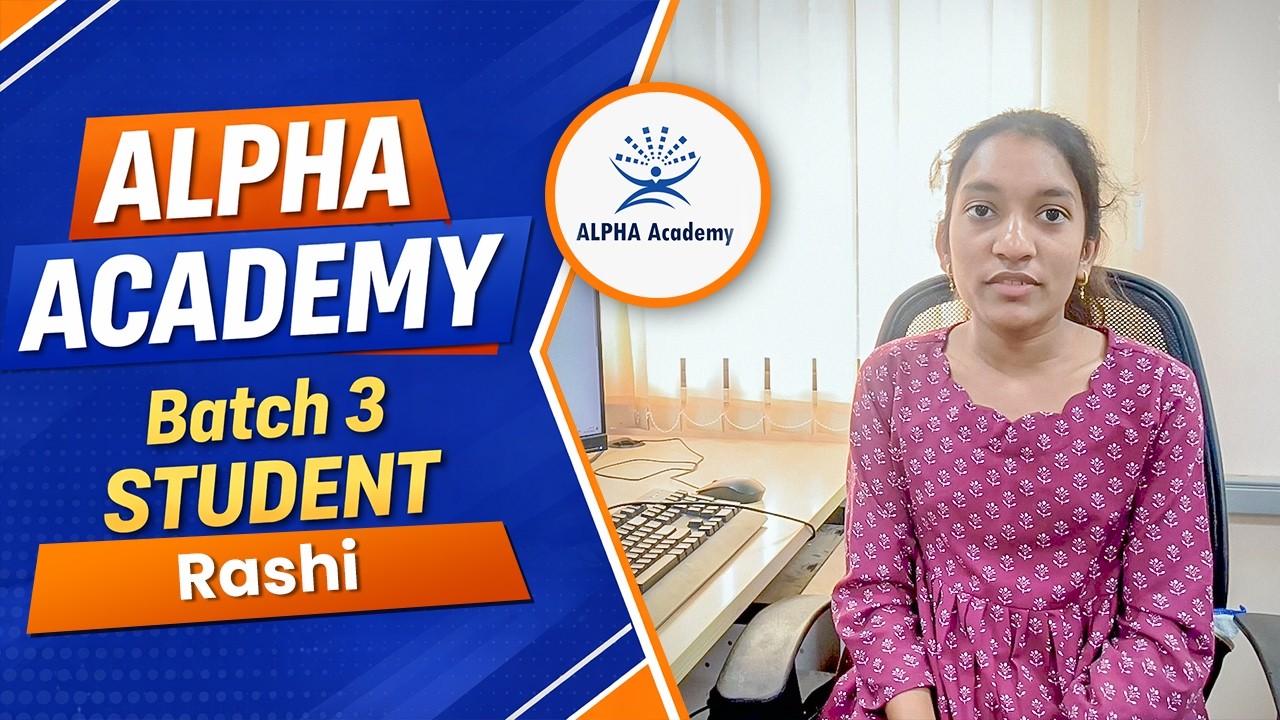 Rashi Kulmethe | Student Testimonial | Success Story at Alpha Academy | Real Results, Real Growth