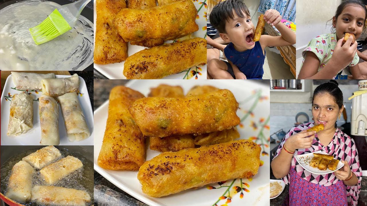 మిగిలిన కూరగాయల తో Veg Rolls చేయండి 👍 పిల్లలు పెద్దలు ఇష్టంగా తింటారు 😋 || #MDtvVegfood