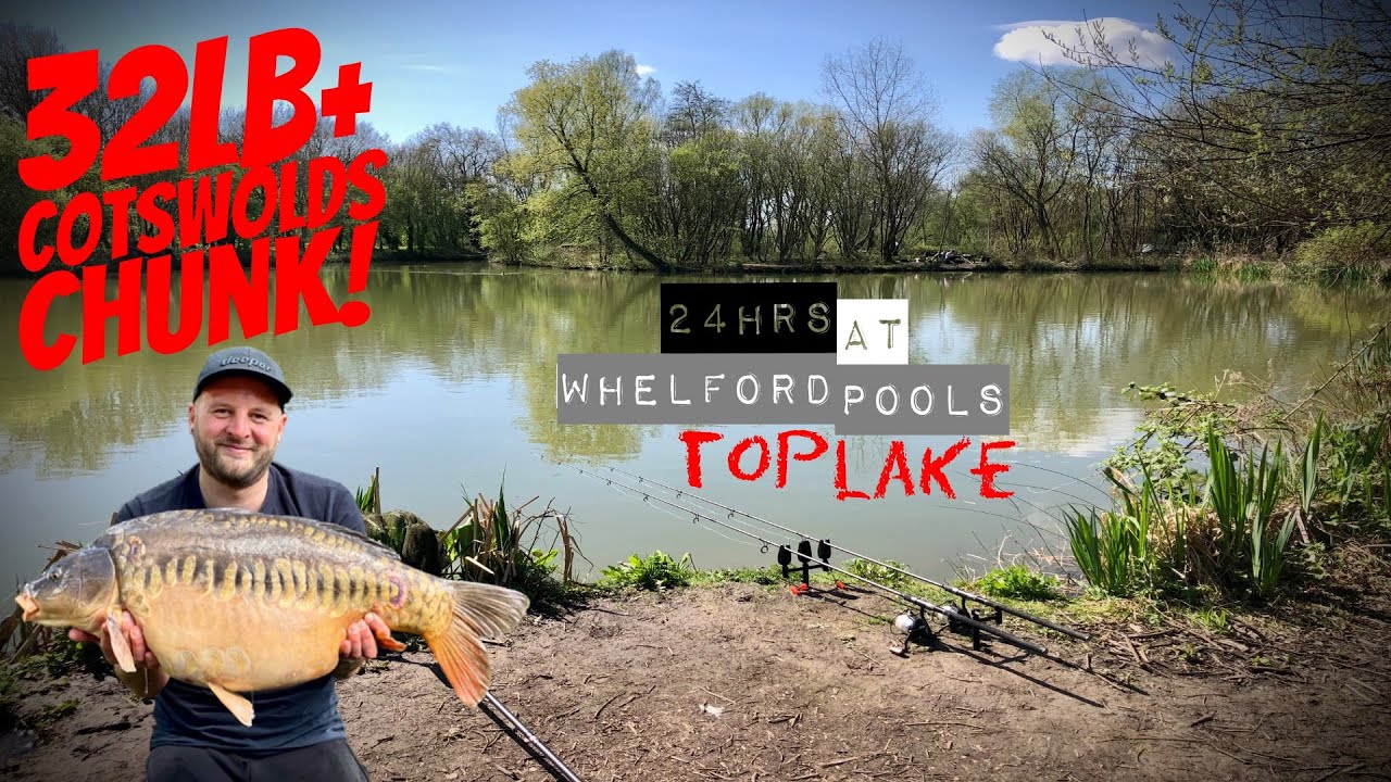 24hrs At Whelford Pools, Top Lake || 32lb+ Cotswolds CHUNK! || Martyn's Angling Adventures