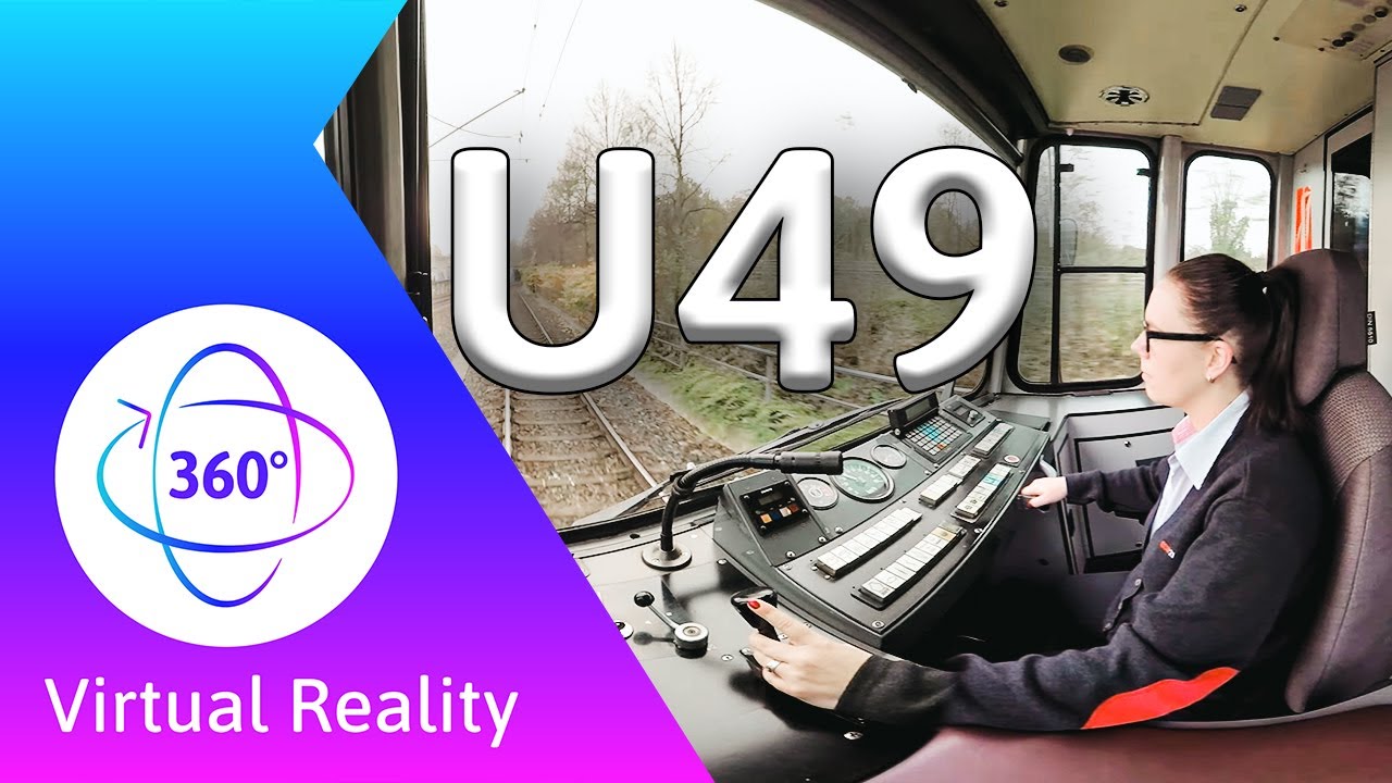 Stadtbahn U49 Dortmund in 360° Kurzfassung