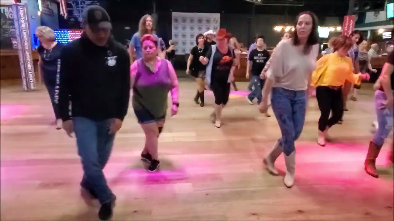 Dancing God Blessed Texas Line Dance By Shirley K Batson At Renegades On 9 8 22