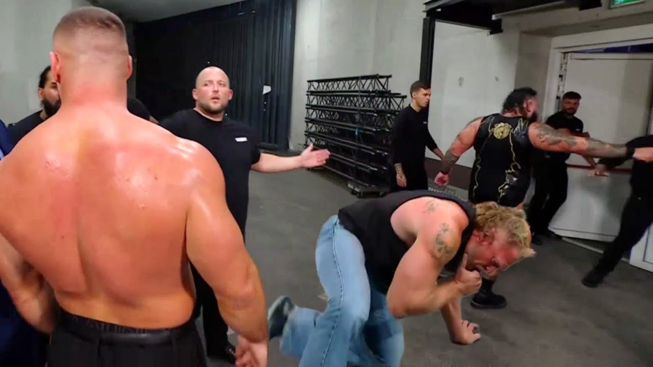Bron Breakker Attacks Brock Lesnar & Betray The Vision Backstage WWE Raw 2025 Highlights 