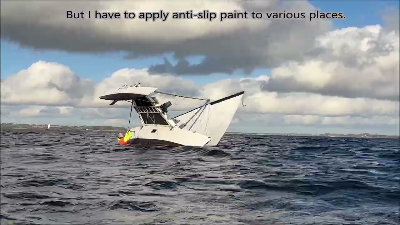 56#  Capsize and recovery under real conditions.