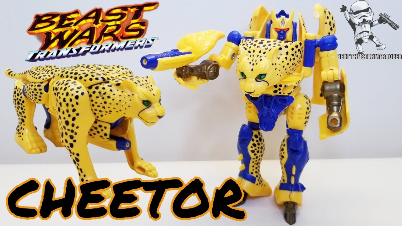 Transformers 1995 Beast Wars CHEETOR Review! Bert The Stormtrooper Reviews!