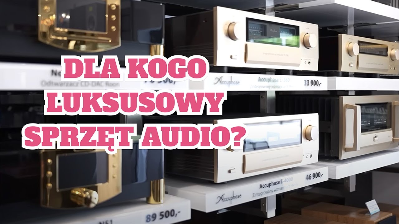 Można wydać fortunę, by mieć domową salę koncertową - luksusowy, najwyższej klasy sprzęt audio