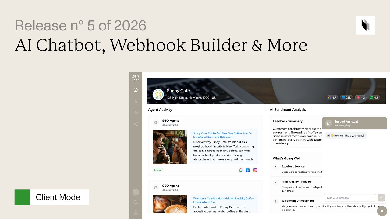 Live A.M.A. (19/02/2026) - Video Reviews Widgets, AI Chatbot, Webhook Builder & More!
