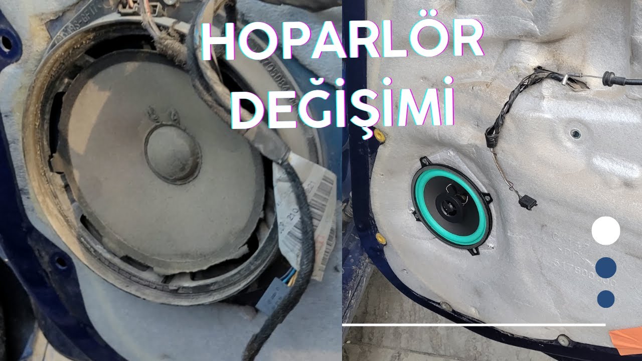 Fiat punto ön ve arka hoparlör değişimi