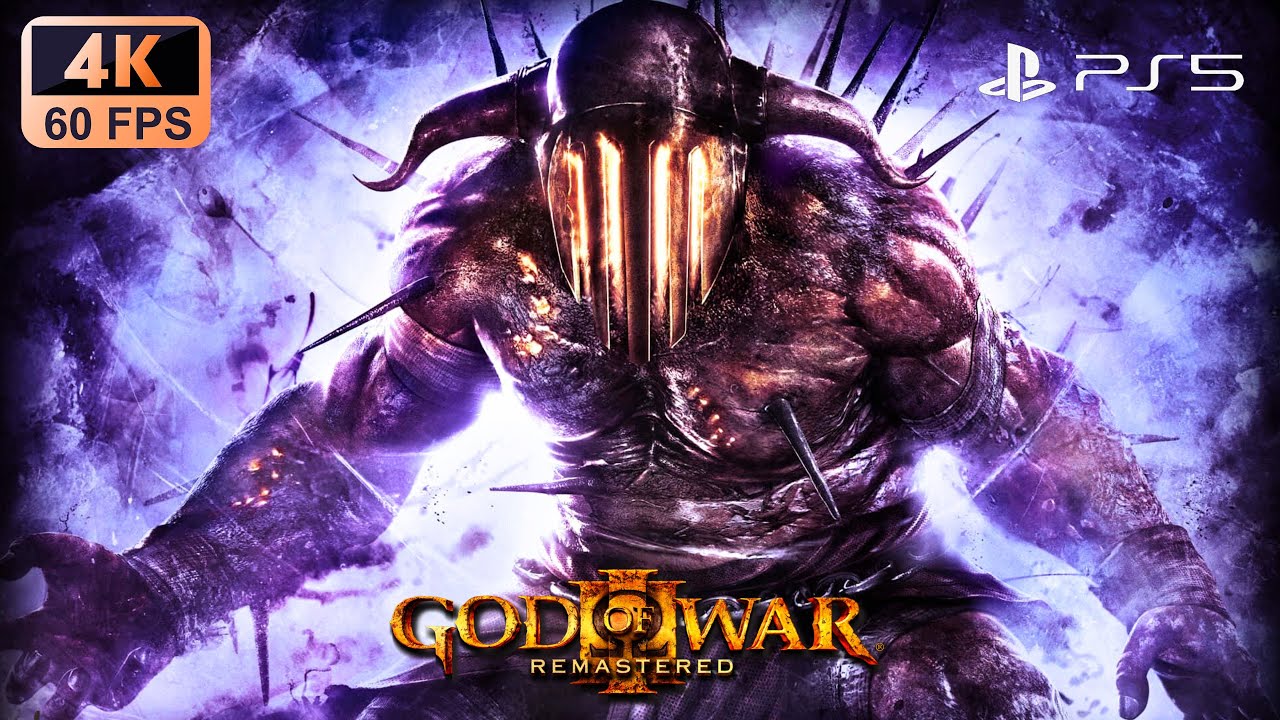 HADES Boss Fight | God of War 3 Remastered | 4K60FPS | PS5