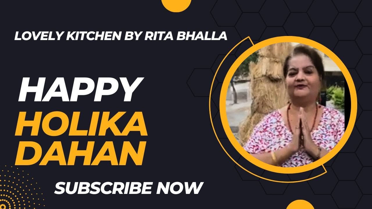 Holika Dahan:  - Observing Traditional Rituals of Holi | Lovely Kitchen