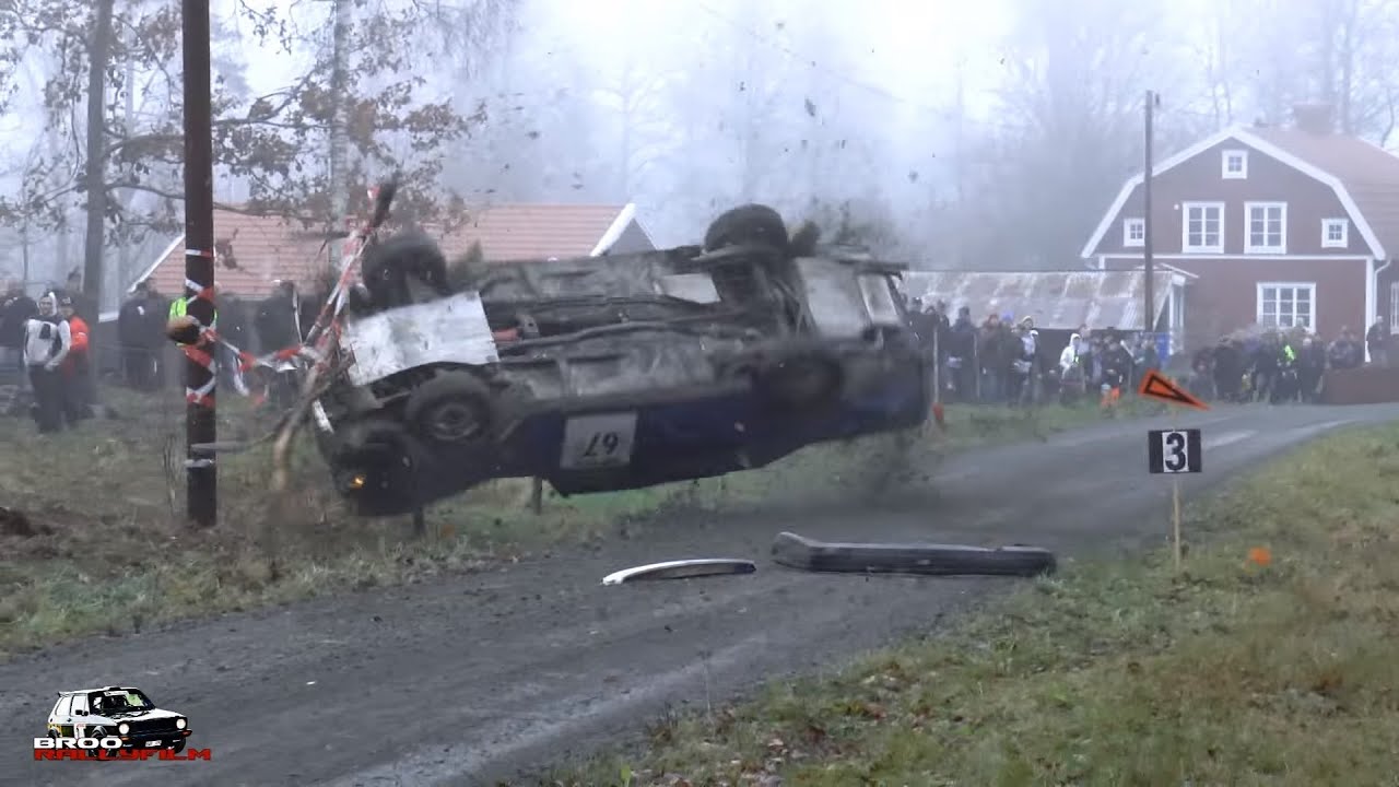 BEST OF RALLY- Sweden - Crash & Rally Action on the limit! [HD]