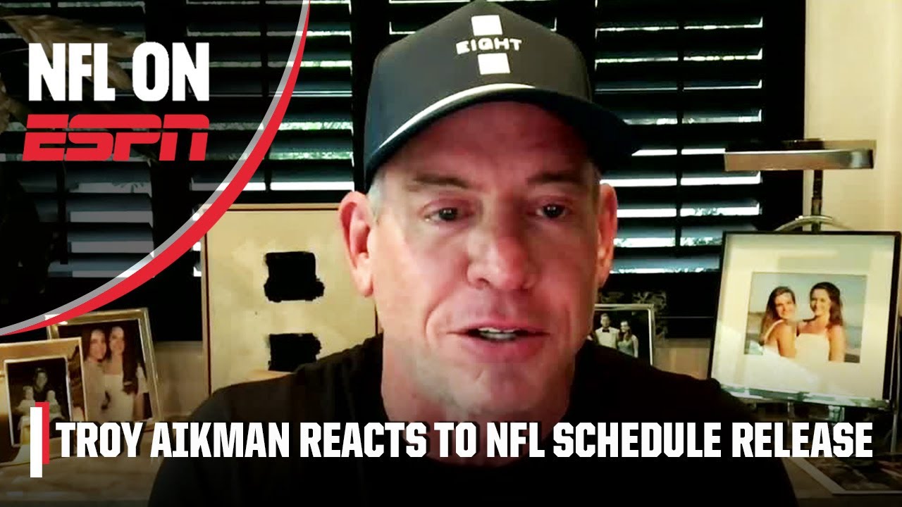 2025 NFL SCHEDULE RELEASE 🙌 Troy Aikman selects his favorite matchup 👀 | NFL on ESPN