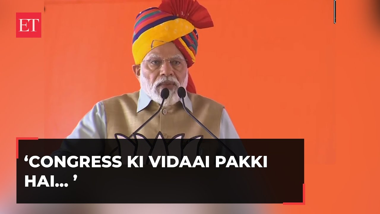 Rajasthan Elections: PM Modi attacks CM Gehlot during public address in Karauli, says 'Cong ki..'