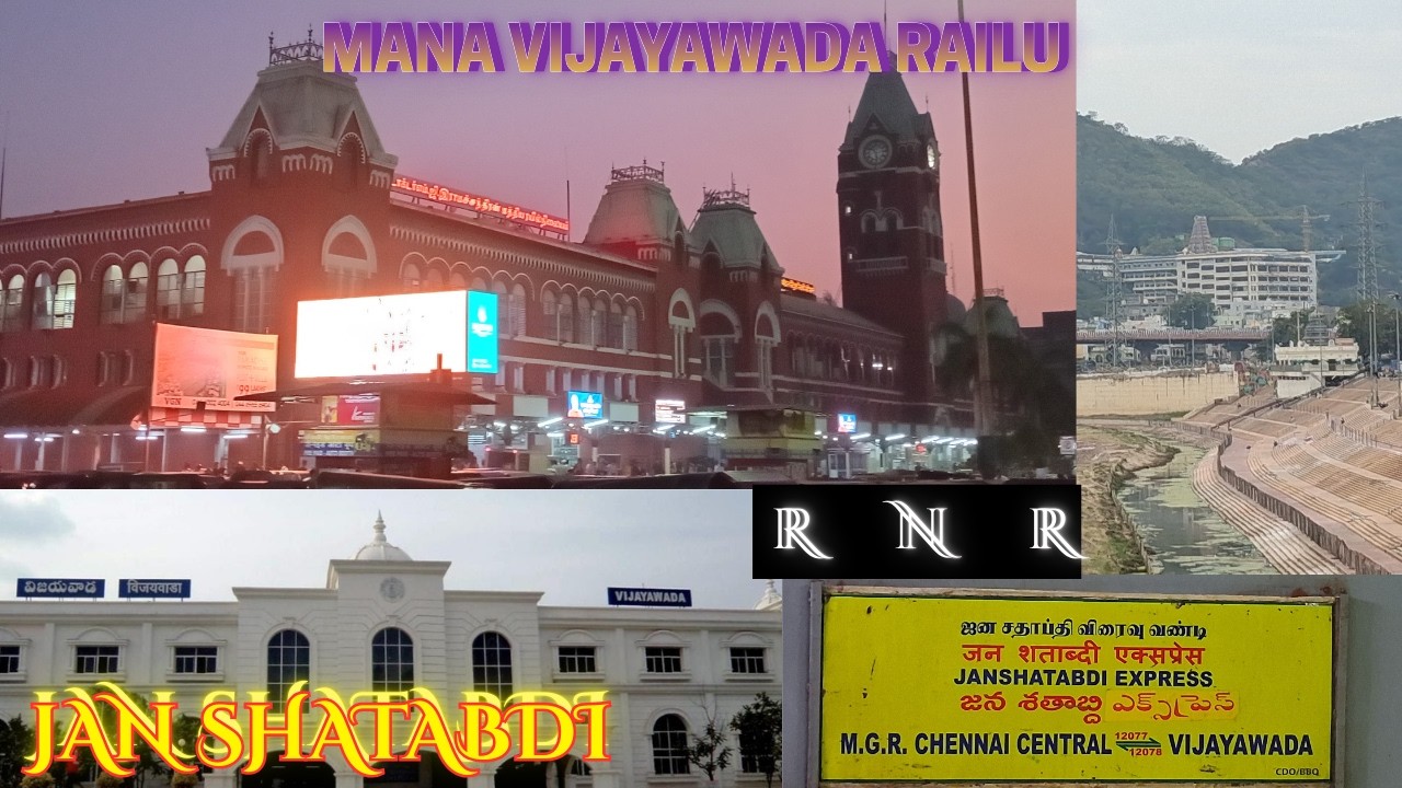High Intensity Action!! 12077- MAS-BZA JANSHATABDI SR Chief in SCR Territory