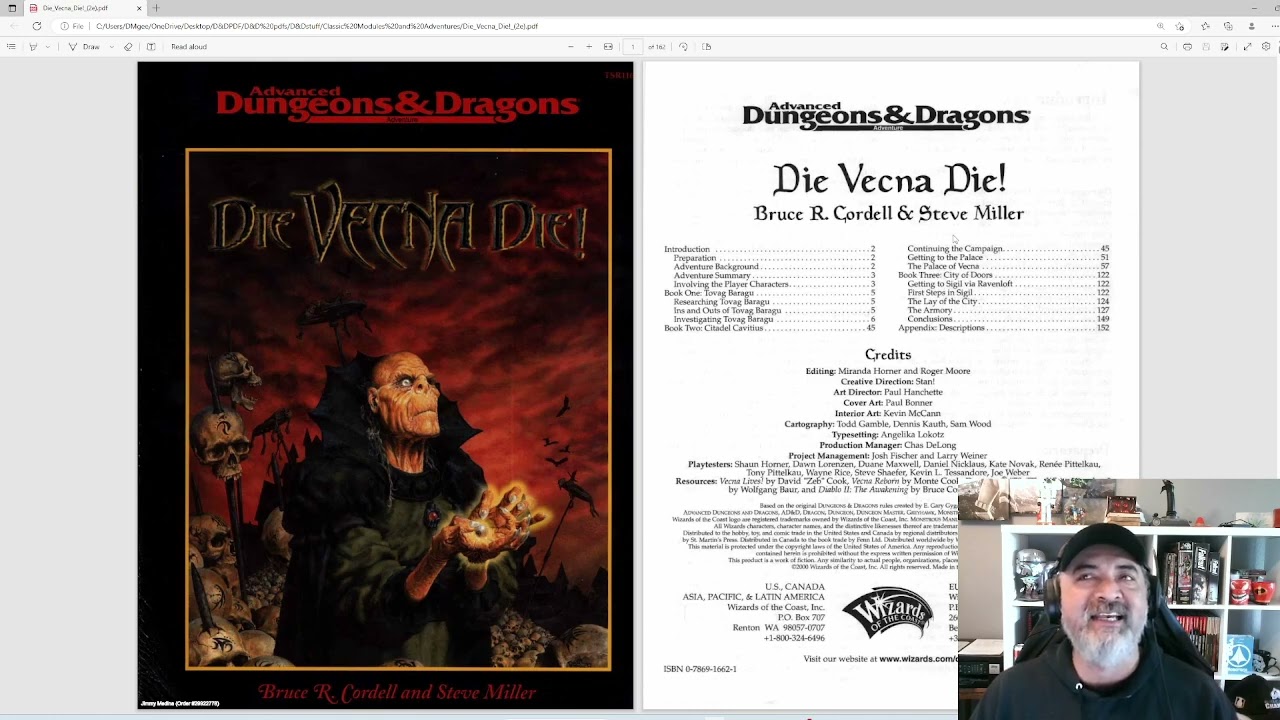 DMGeezerjim делает обзор классических приключений D&D - &laquo;Die Vecna ​​Die!&raquo;