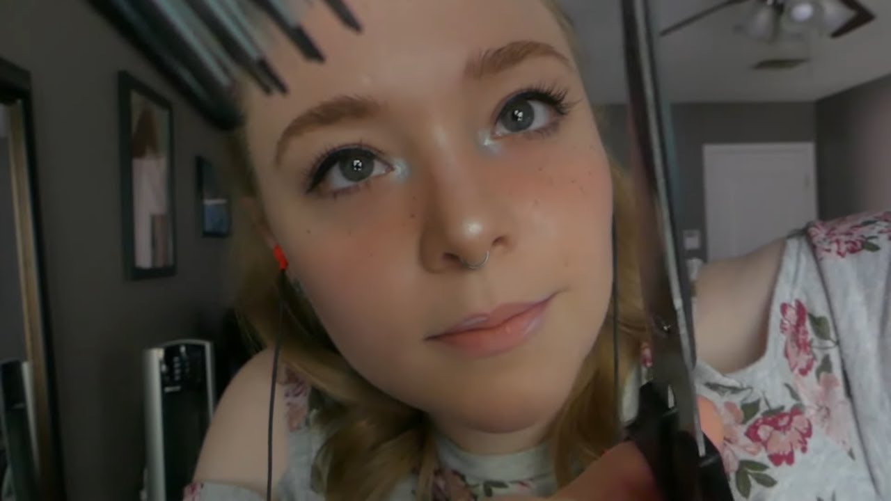 Asmr cutting your hair