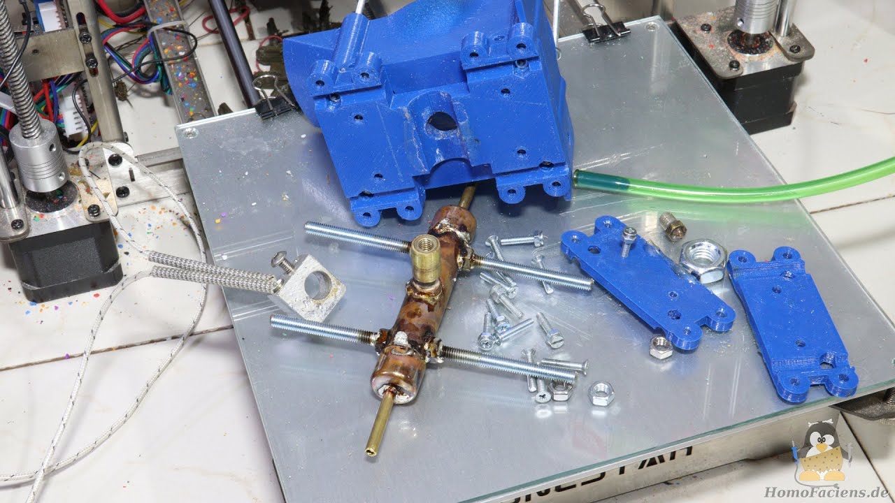 Direct Granules 3D Printer V4 1, Build instructions and optimization