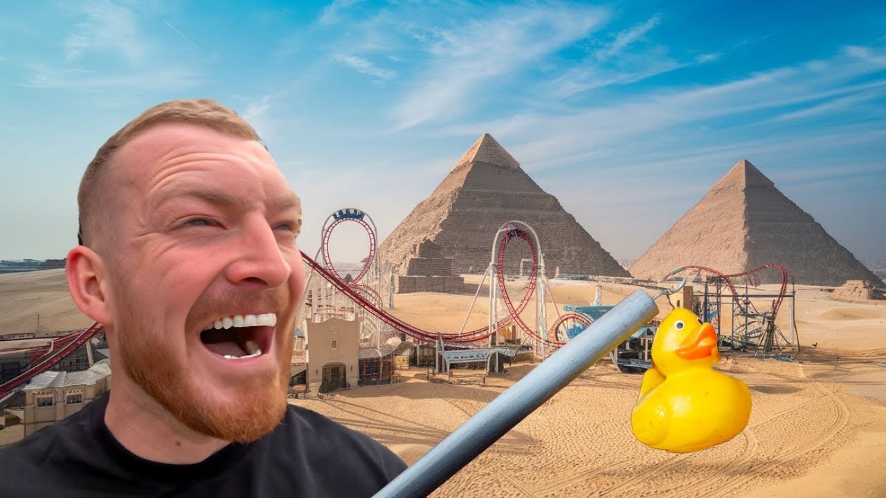 Theme Park In The Middle Of Egyptian Desert🇪🇬