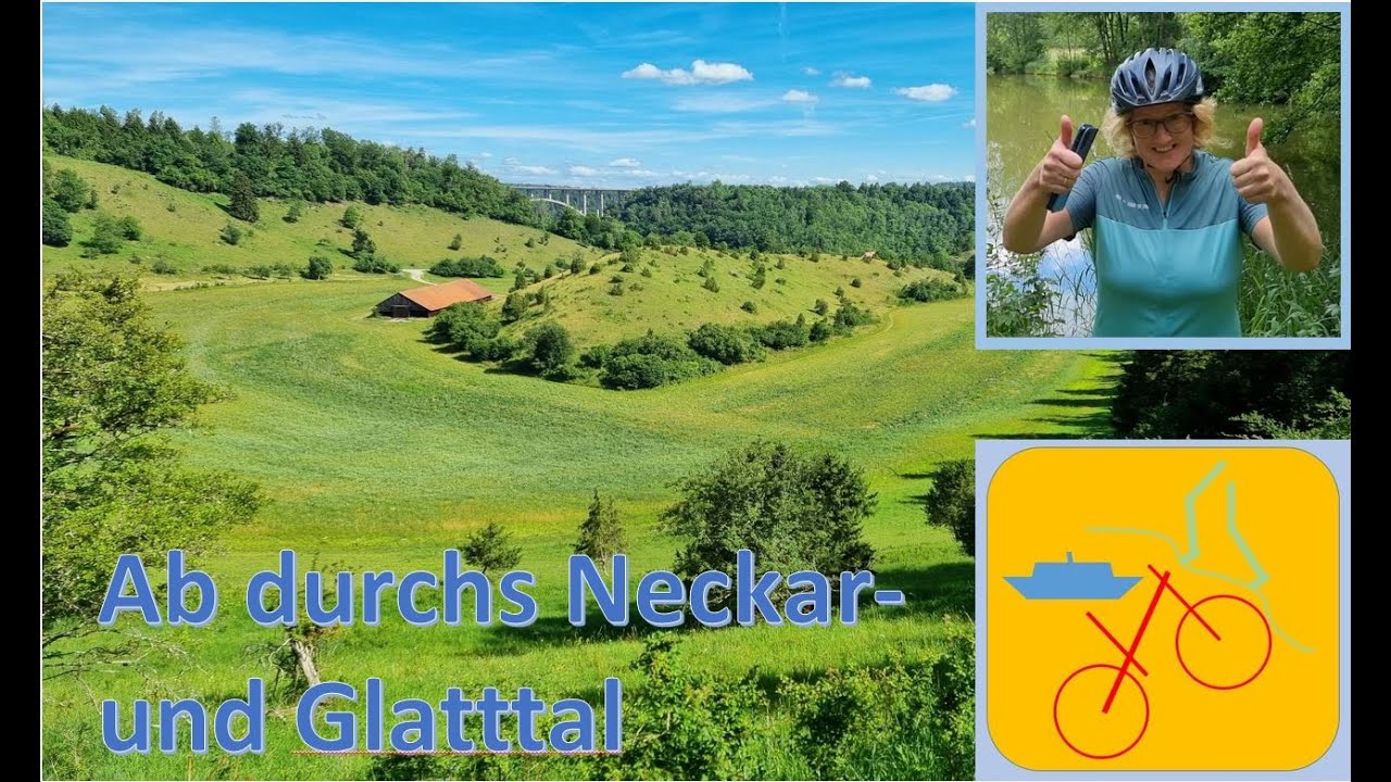 Ab mit dem Fahrrad durchs Neckar- und Glatttal