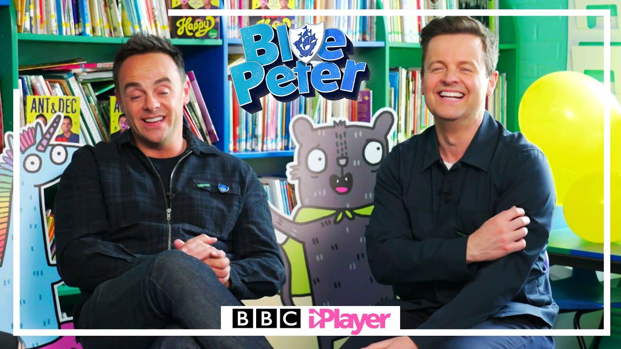ANT AND DEC ON BLUE PETER!!!