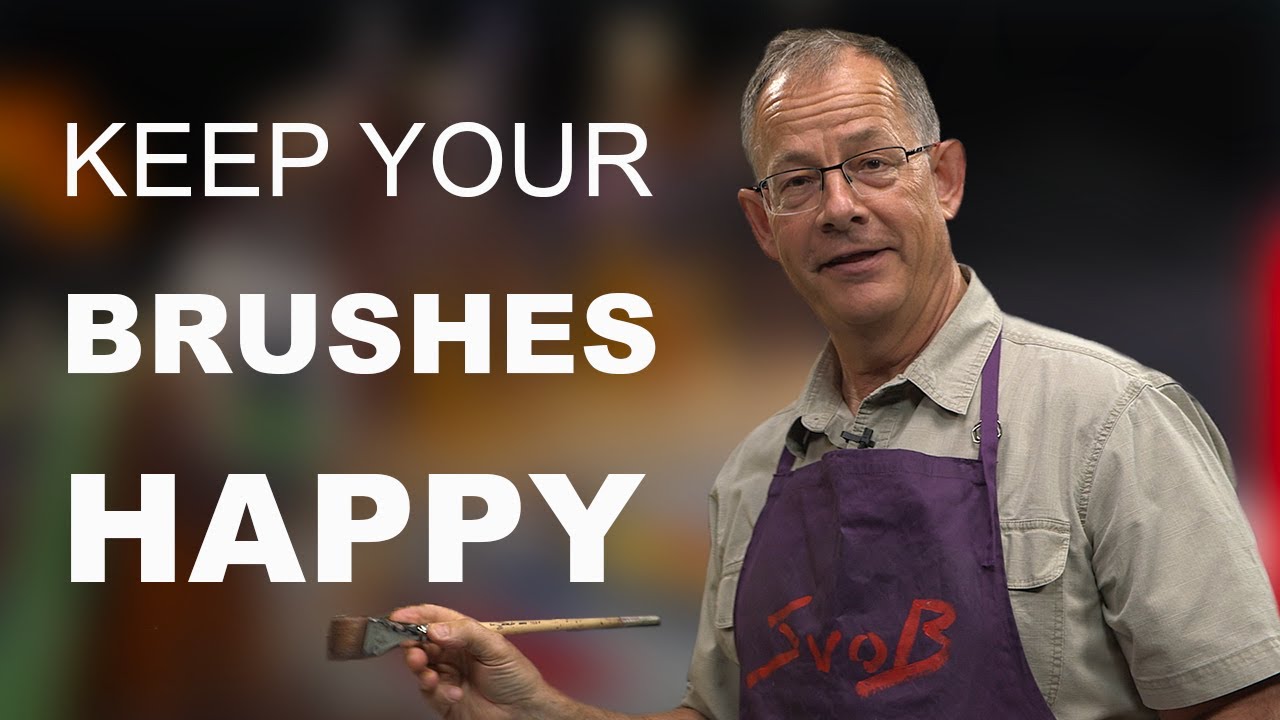 (DEMO) How to keep your brushes happy.