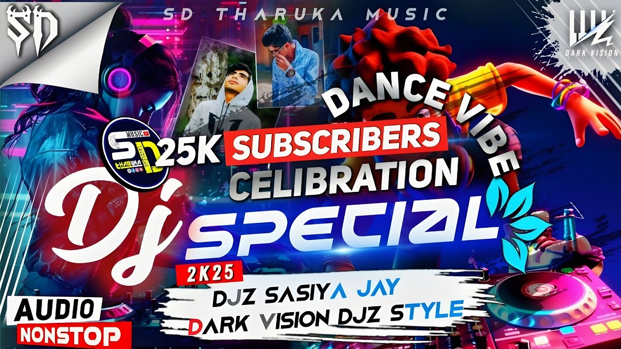 25K Subscribers Gift | New Hits Baila Nonstop Dance Vibe Remix | Dj Sasiya Jay