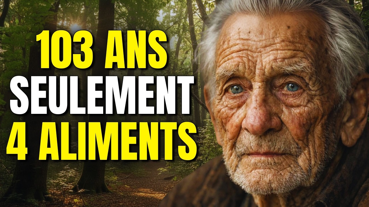 J'ai 103 ans... ces 4 aliments sont la raison pour laquelle je suis encore en vie.