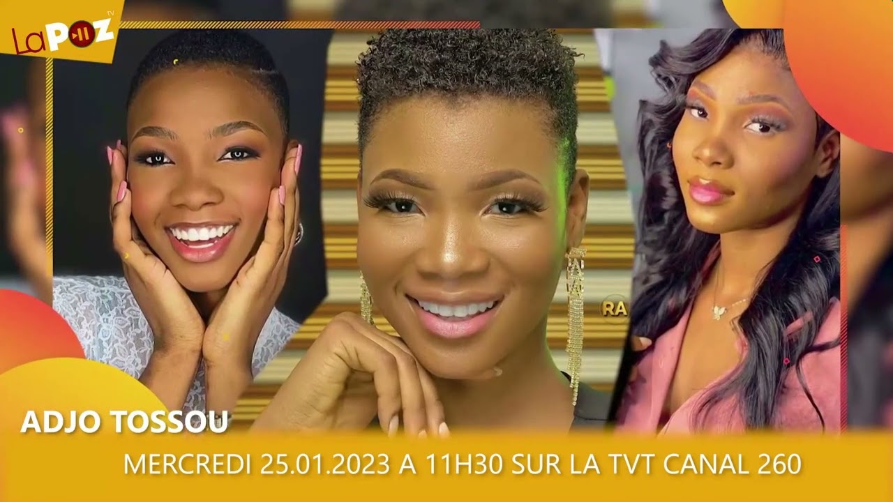 LA POZ DU 25 JANVIER  2023 AVEC MISS TOGO 2022 JACQUELINE ADJO TOSSOU