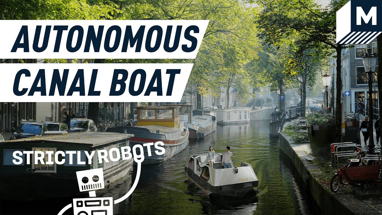 Self-Driving Boats Are Coming to Amsterdam's Canals | Mashable