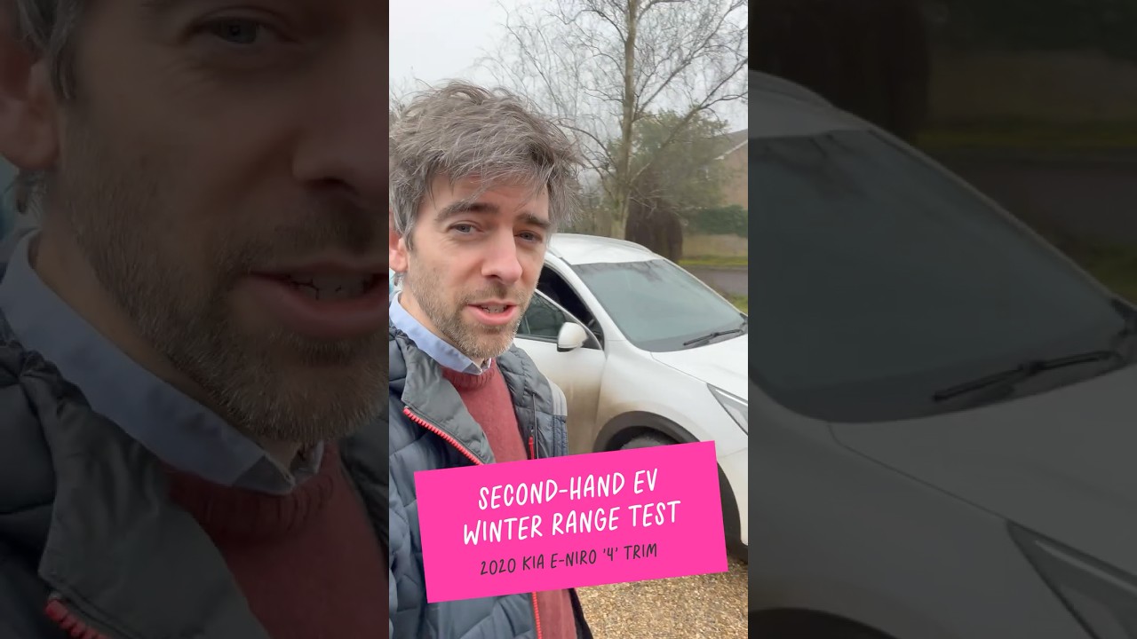 How far can it go? Winter range test with a 210 mile round-trip in my 2020 Kia e-Niro #EV