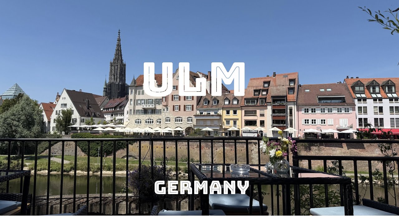 Ulm Walking Tour 🇩🇪 | Danube River, Ulmer M&uuml;nster & Historic Old Town in 4K