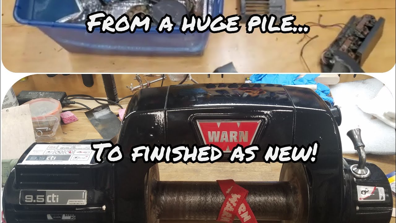Warn 9.5ti Restoration DONE!